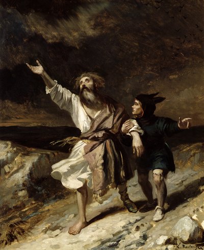 Le Roi Lear et le Fou dans la tempête, Acte III Scène 2 de 